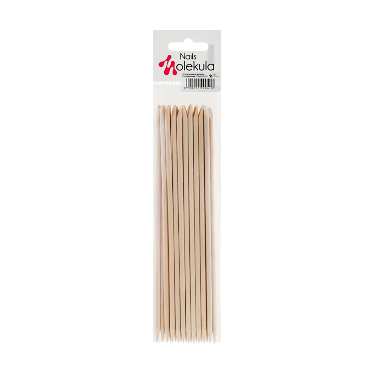 Апельсинові палички Nails Molekula Professional, 17 см, 20 шт (ML1025)